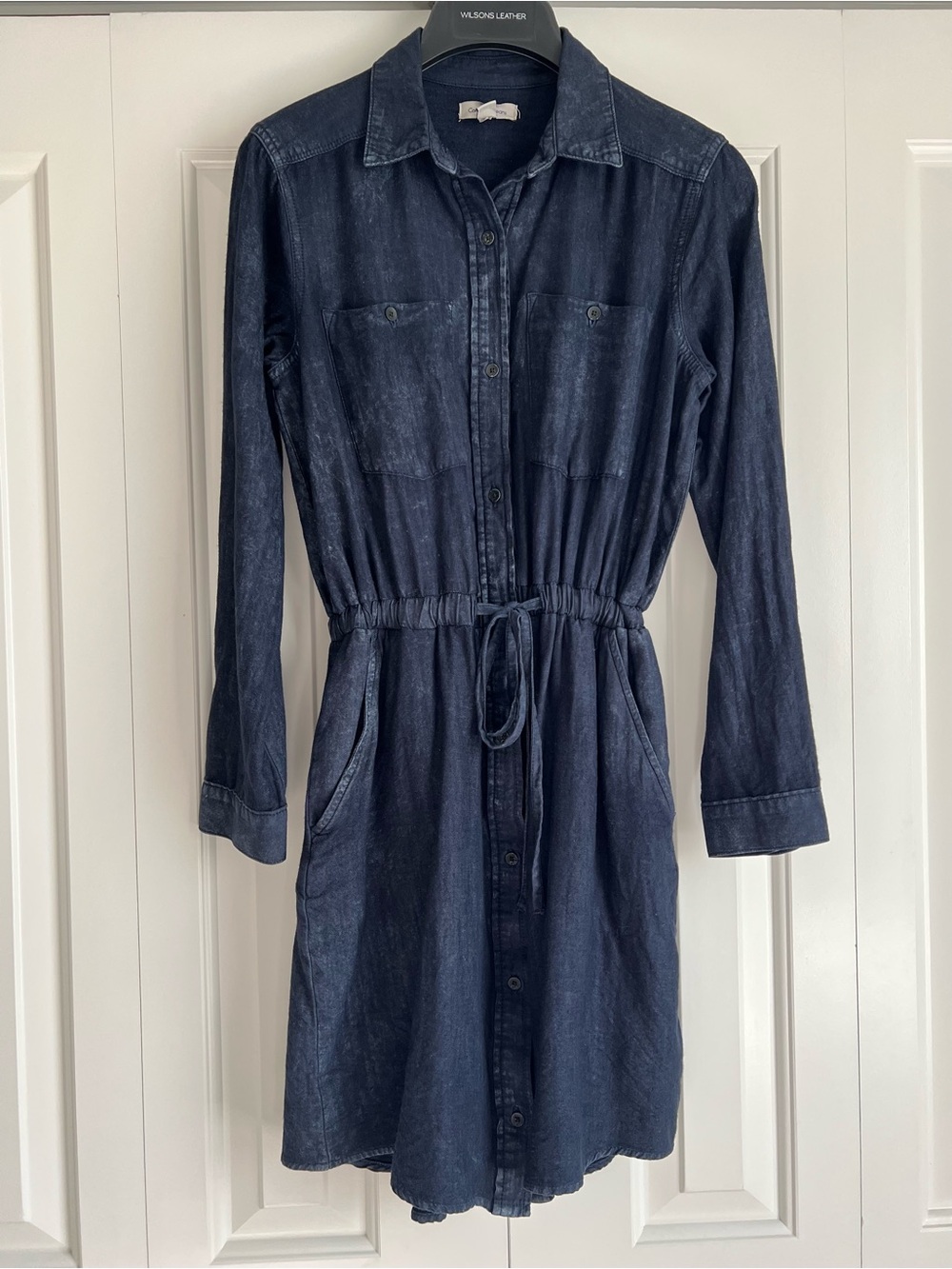 Calvin Klein Button Down Shirtdress Size XS